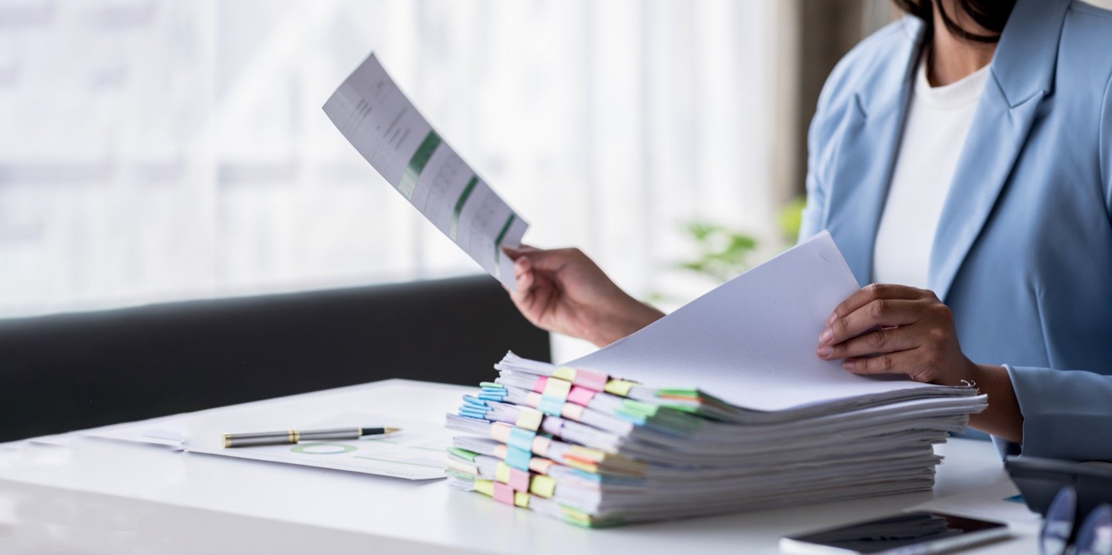 Reviewing documents to prepare for FDIC compliance